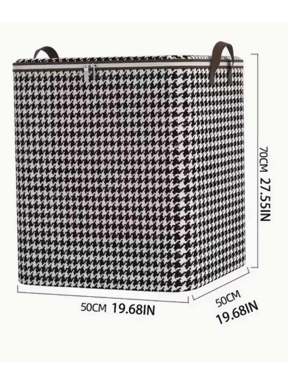NWT LARGE Storage Bag Handles Closet Organizer Bin Reusable Foldable Container - Picture 5 of 16